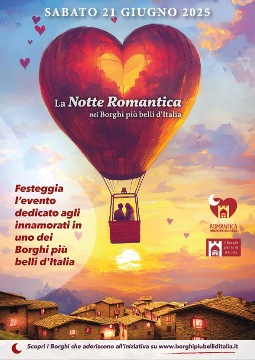 Notte romantica nei borghi più belli d’Italia