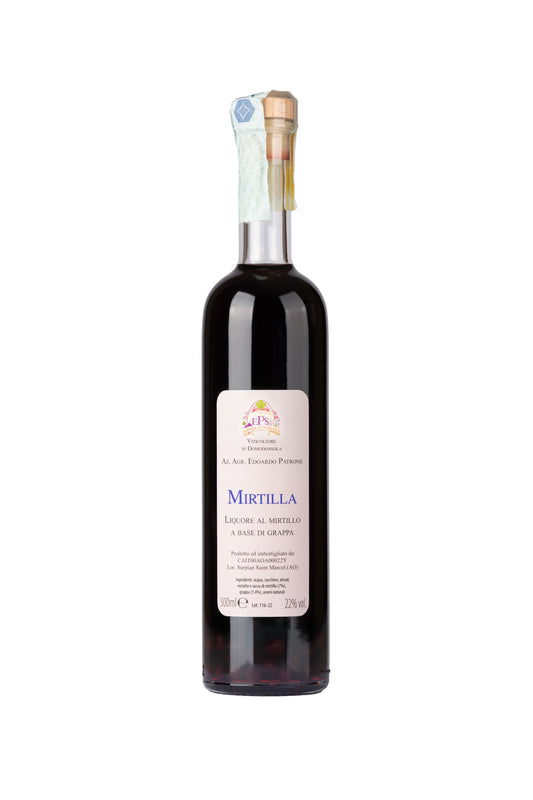 Mirtilla - Liquore a base di grappa e succo di mirtillo