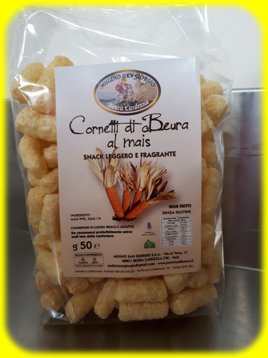 Cornetti di Beura – Glutenfreie Maissnacks 200 g