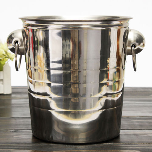 Secchiello Porta Ghiaccio Per Bottiglie Champagne Cestello Vino Bar Ristorante